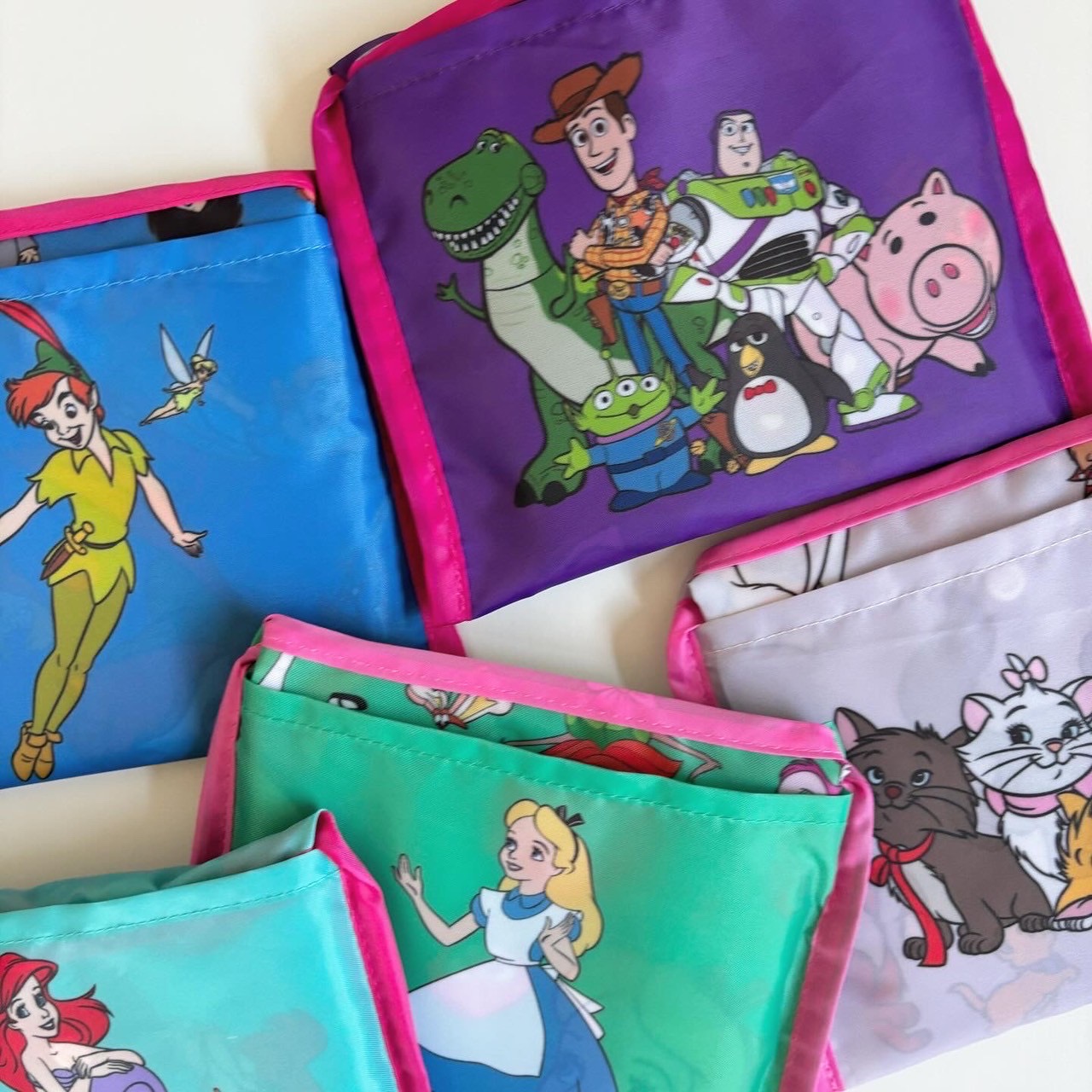 [即納]    ショッピングバッグ　"ディズニー・ピクサー"　マーメイド・アリス