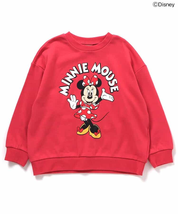 80-140size[即納]  【ディズニー】ミッキー&フレンズ/トレーナー  ( BREEZE )