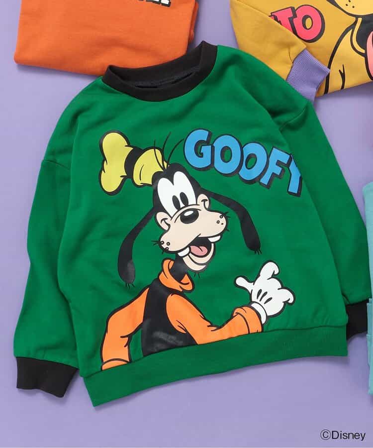 80-140size[即納]  【ディズニー】ミッキー&フレンズ/トレーナー  ( BREEZE )