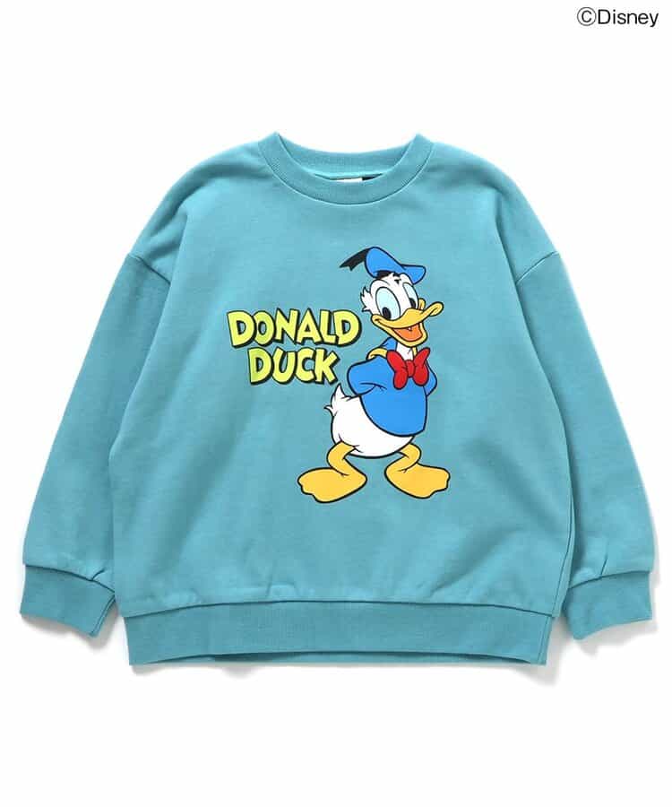 80-140size[即納]  【ディズニー】ミッキー&フレンズ/トレーナー  ( BREEZE )