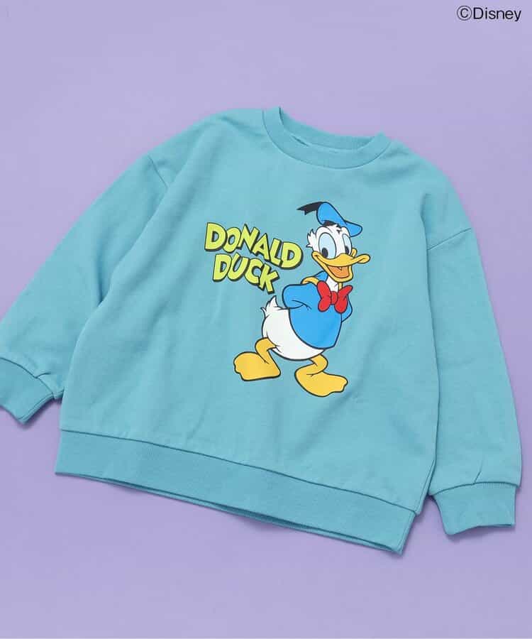 80-140size[即納]  【ディズニー】ミッキー&フレンズ/トレーナー  ( BREEZE )