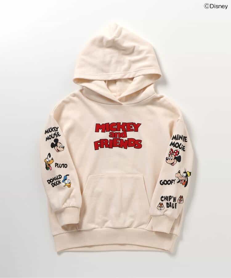 80-100size[即納]   ディズニーキャラクター/かぶりパーカー  ( BREEZE )