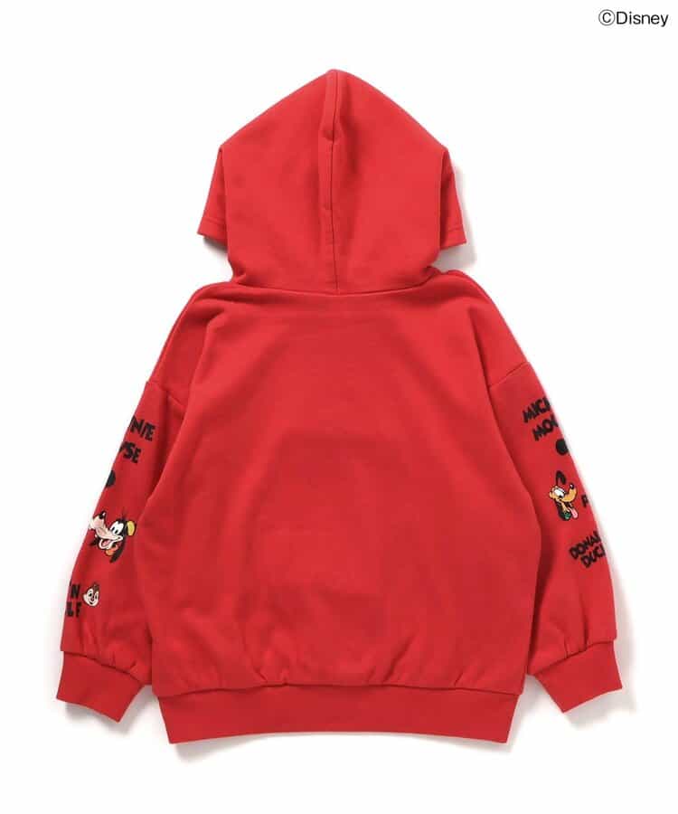 80-100size[即納]   ディズニーキャラクター/かぶりパーカー  ( BREEZE )
