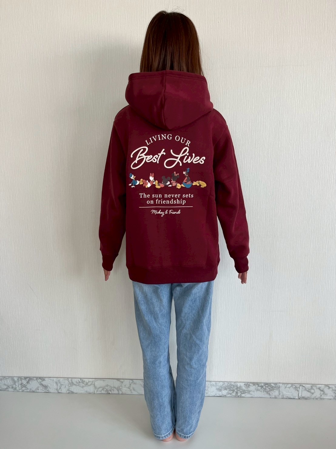 大人size[即納]    ミッキーフレンズパーカー
