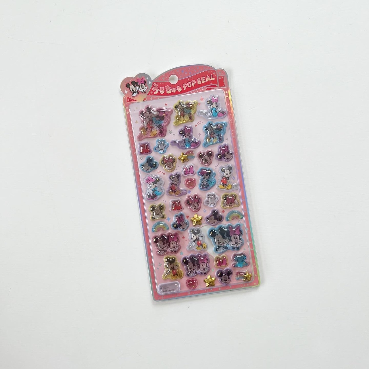 即納] うるちゅるポップシール ディズニー | in stock<平日3日以内に