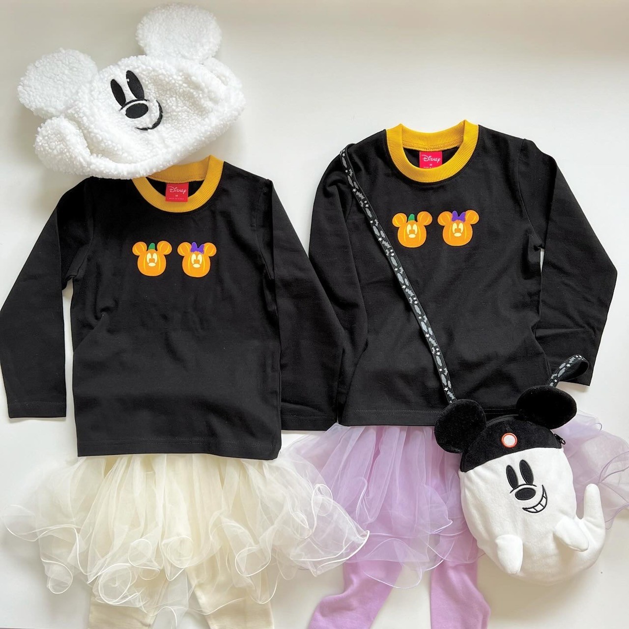 90－140.大人S.M.Lsize[即納]    光る！ハロウィン長袖Tシャツ  (mes favoris original )