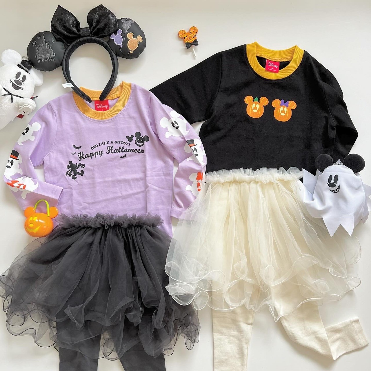 90－140.大人S.M.Lsize[即納]    光る！ハロウィン長袖Tシャツ  (mes favoris original )
