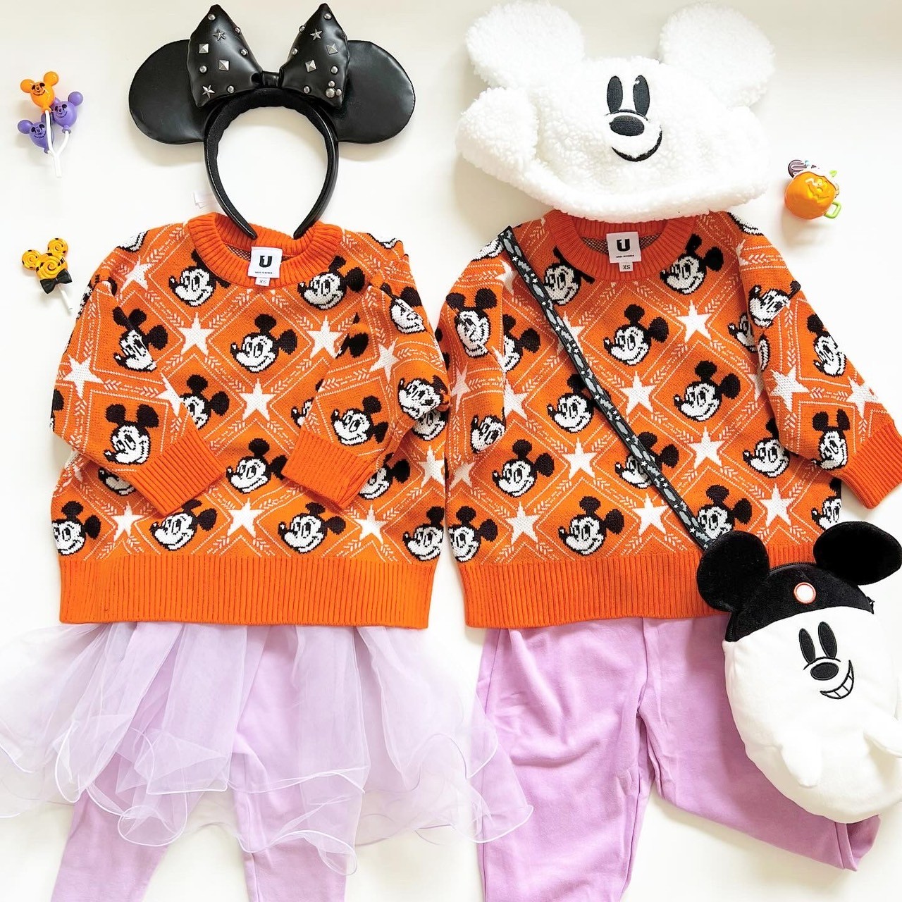 90－140.大人S.M.Lsize[即納]    光る！ハロウィン長袖Tシャツ  (mes favoris original )