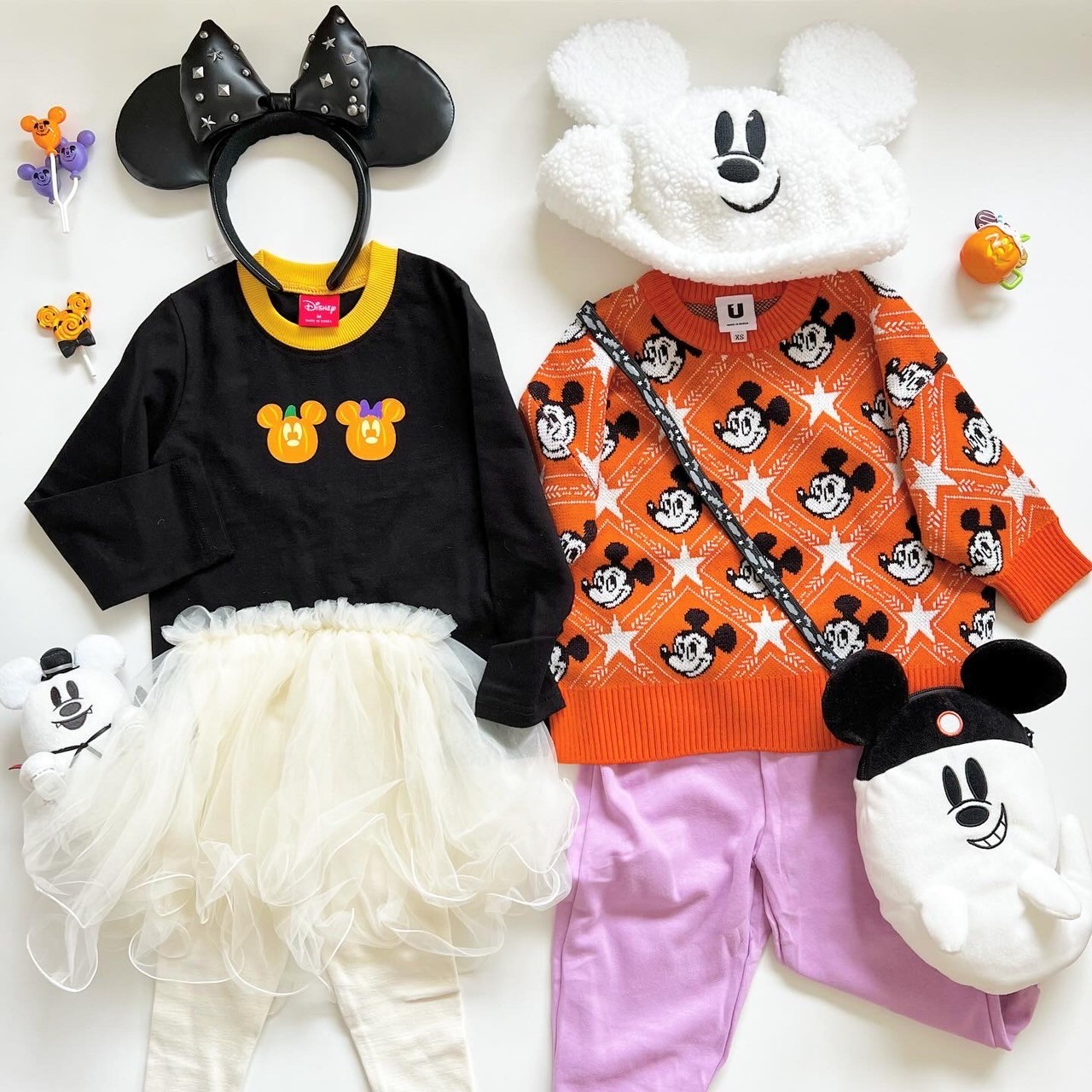 90－140.大人S.M.Lsize[即納]    光る！ハロウィン長袖Tシャツ  (mes favoris original )
