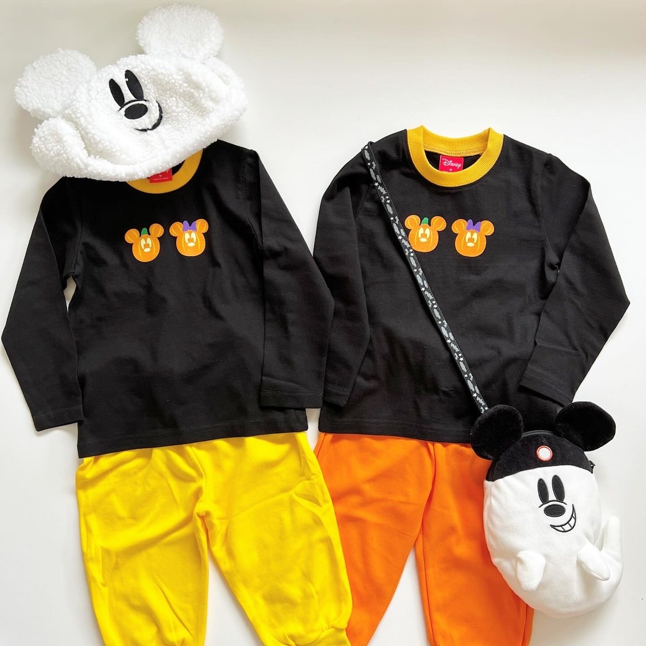 90－140.大人S.M.Lsize[即納]    光る！ハロウィン長袖Tシャツ  (mes favoris original )