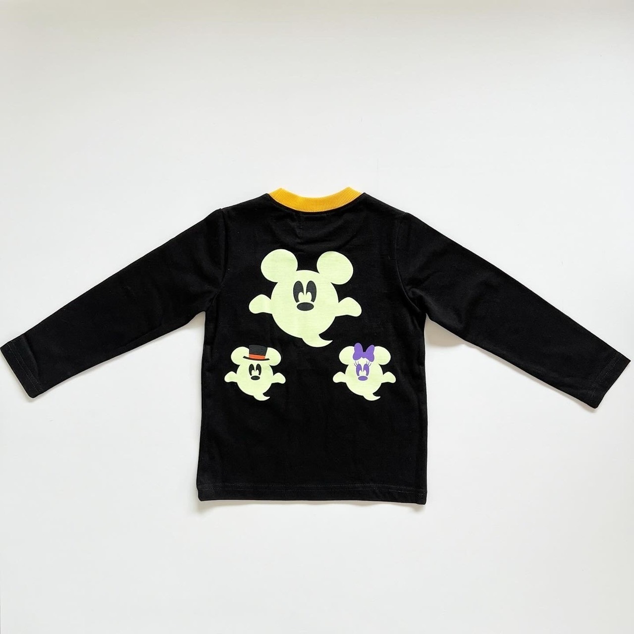 90－140.大人S.M.Lsize[即納]    光る！ハロウィン長袖Tシャツ  (mes favoris original )