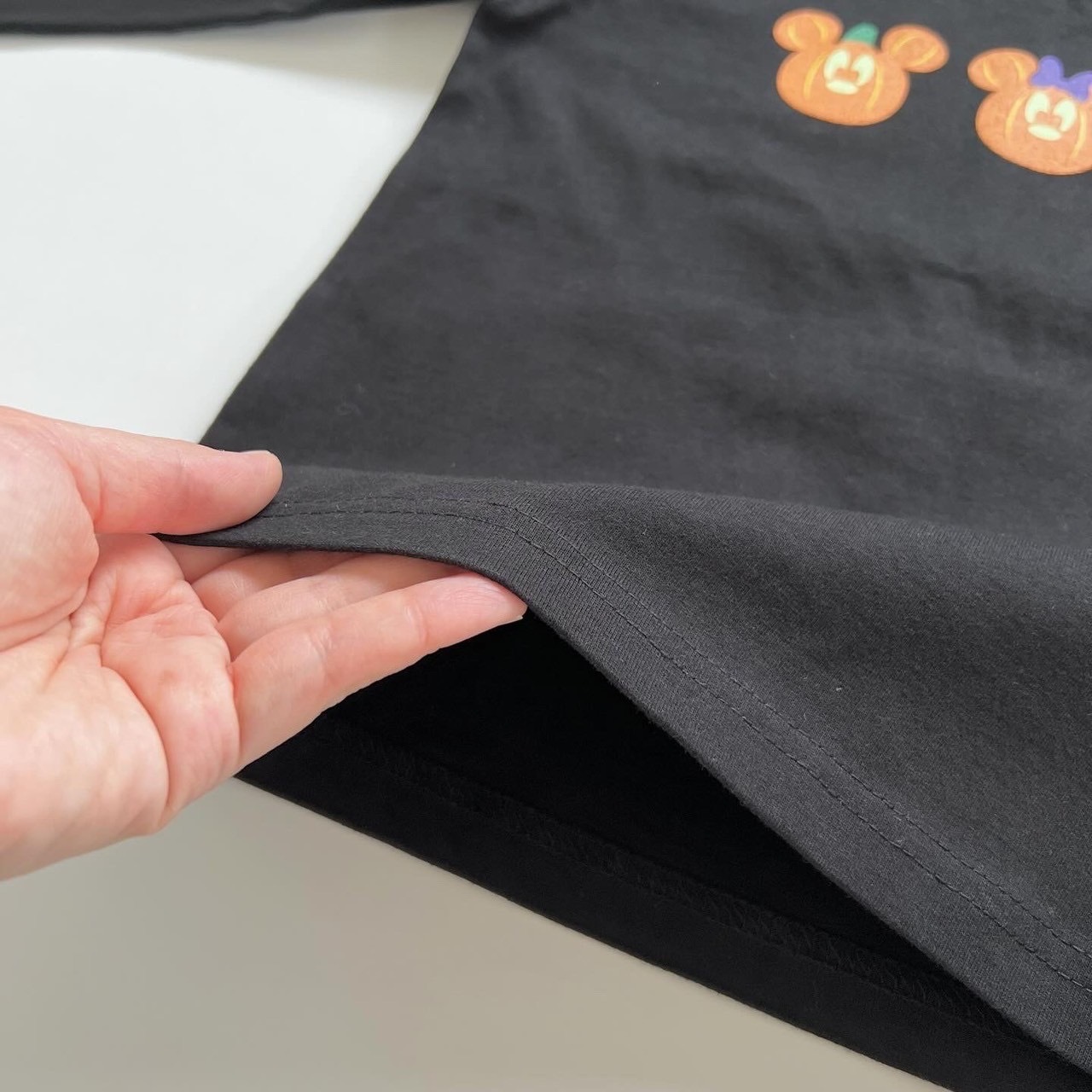 90－140.大人S.M.Lsize[即納]    光る！ハロウィン長袖Tシャツ  (mes favoris original )