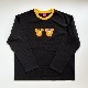 90－140.大人S.M.Lsize[即納]    光る！ハロウィン長袖Tシャツ  (mes favoris original )