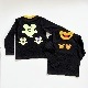 90－140.大人S.M.Lsize[即納]    光る！ハロウィン長袖Tシャツ  (mes favoris original )