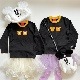 90－140.大人S.M.Lsize[即納]    光る！ハロウィン長袖Tシャツ  (mes favoris original )