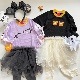 90－140.大人S.M.Lsize[即納]    光る！ハロウィン長袖Tシャツ  (mes favoris original )