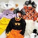 90－140.大人S.M.Lsize[即納]    光る！ハロウィン長袖Tシャツ  (mes favoris original )