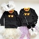 90－140.大人S.M.Lsize[即納]    光る！ハロウィン長袖Tシャツ  (mes favoris original )