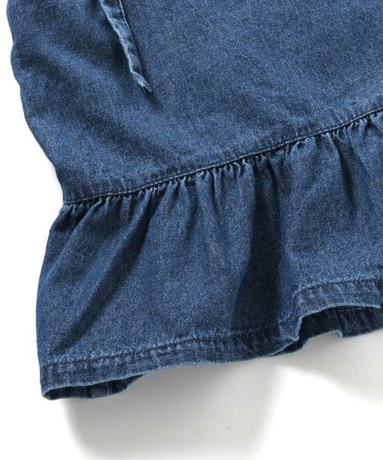 125-165 size [即納]   オールインワン風りぼんセットアップ    (ALGY)