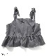 125-165 size [即納]   オールインワン風りぼんセットアップ    (ALGY)