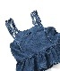 125-165 size [即納]   オールインワン風りぼんセットアップ    (ALGY)