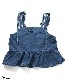 125-165 size [即納]   オールインワン風りぼんセットアップ    (ALGY)
