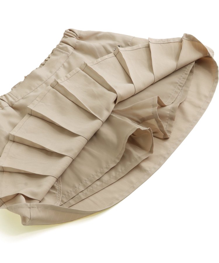 125-165 size [即納]    りぼんプリーツスカパン   (ALGY)