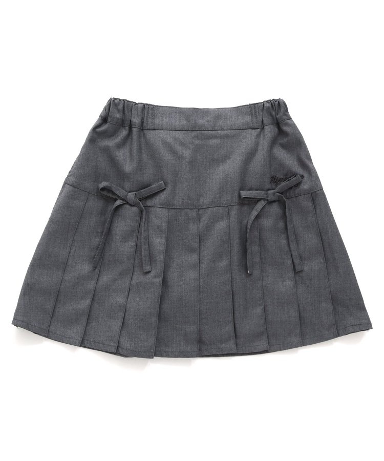 125-165 size [即納]    りぼんプリーツスカパン   (ALGY)