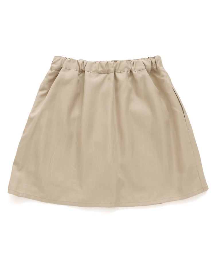 125-165 size [即納]    りぼんプリーツスカパン   (ALGY)