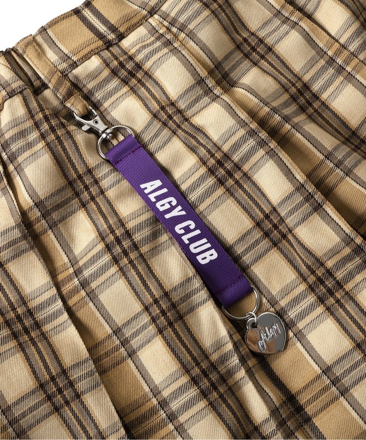 125-165 size [即納]   チャーム付きプリーツスカパン    (ALGY)