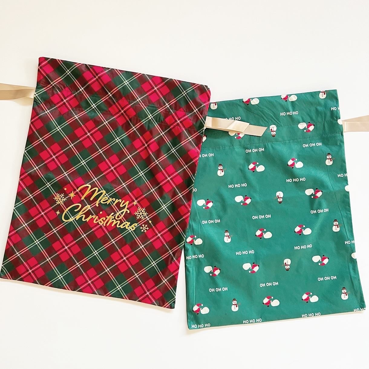 [即納]   Xmasラッピングバッグ