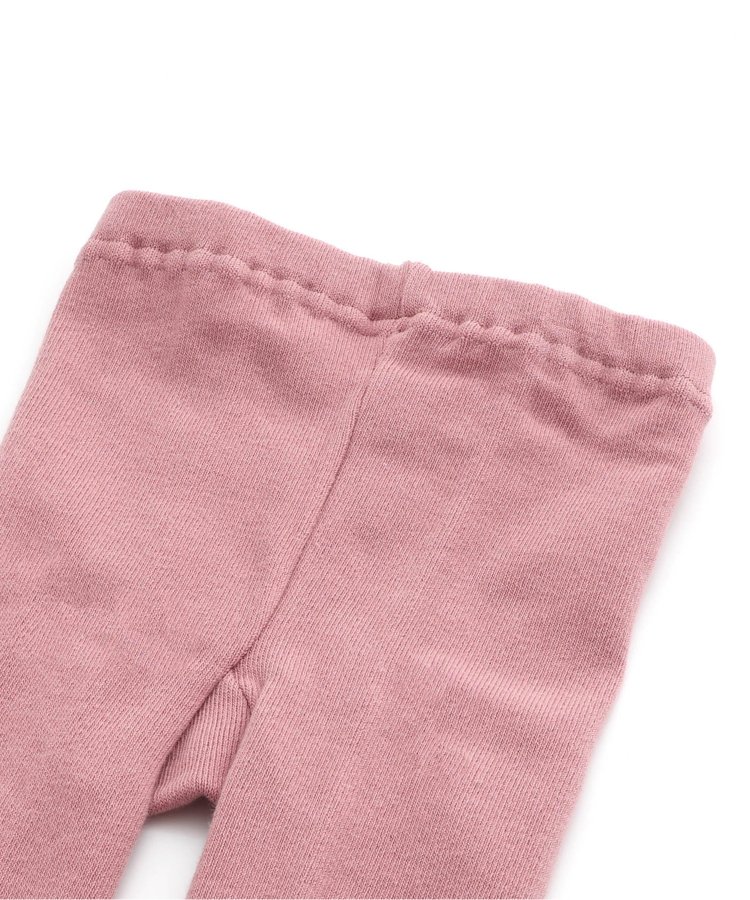 80-140size [即納]    ハートさくらんぼ柄 タイツ    (Ampersand)