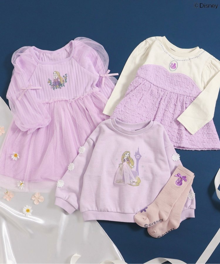 13-21size [即納]     ディズニープリンセス・FROZEN/ハイソックス  (Ampersand)
