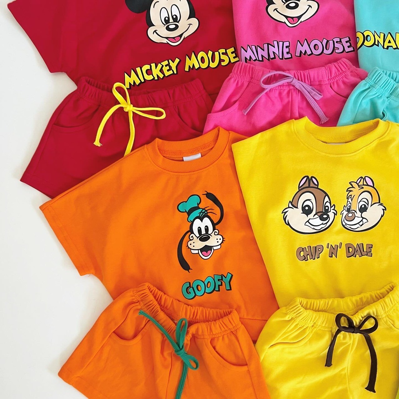 90-150size[即納] 2025ver. 7色 カラフルミッキーフレンズ