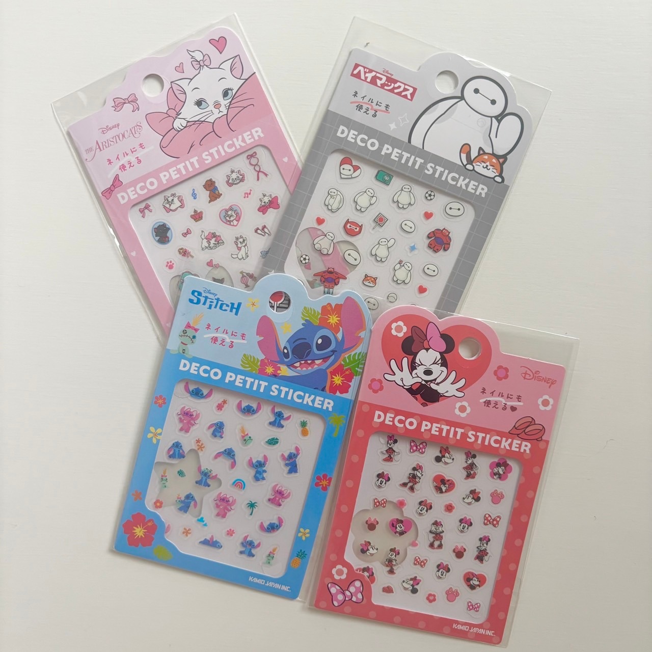 [即納]  ディズニー　デコプチステッカー　ネイルシール