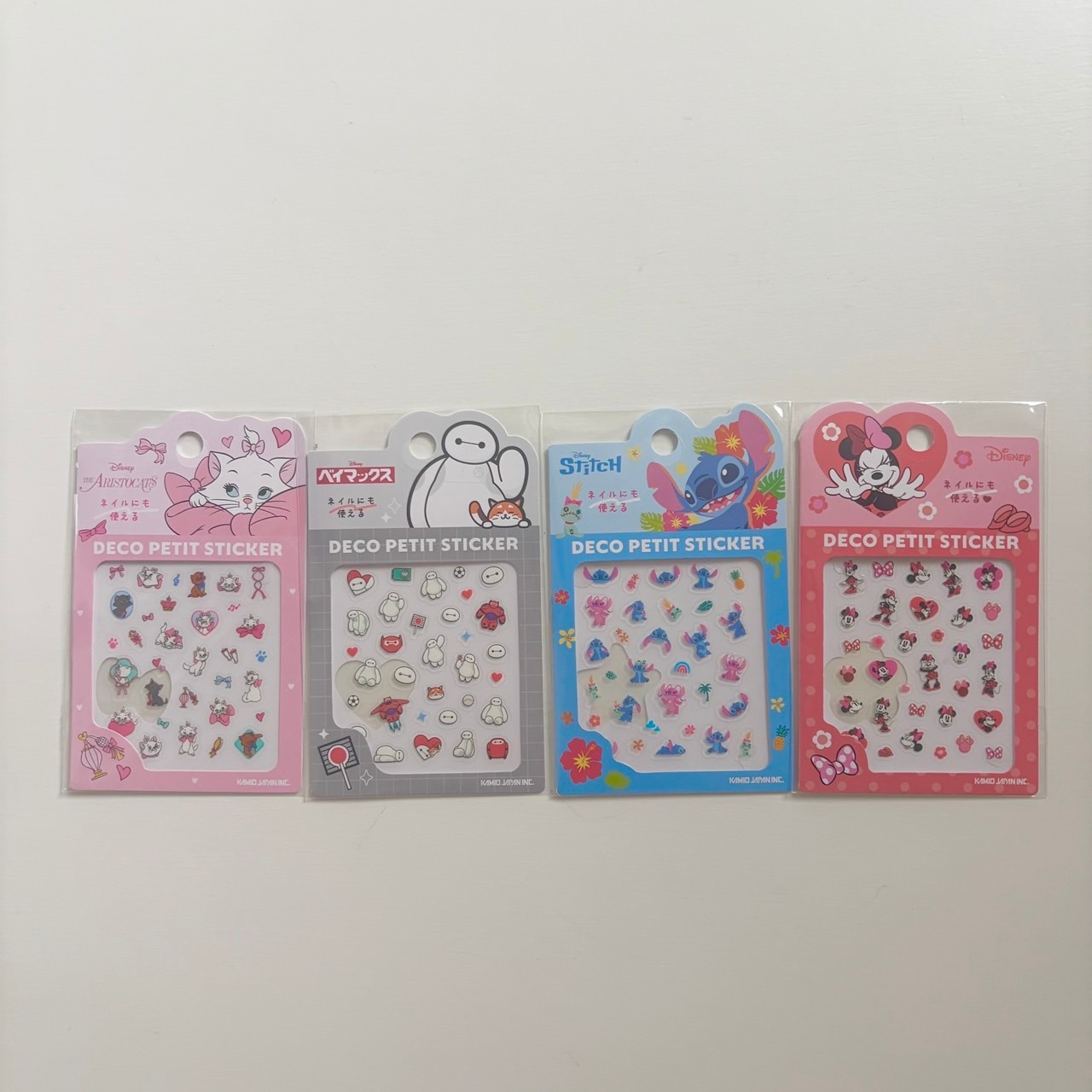 [即納]  ディズニー　デコプチステッカー　ネイルシール