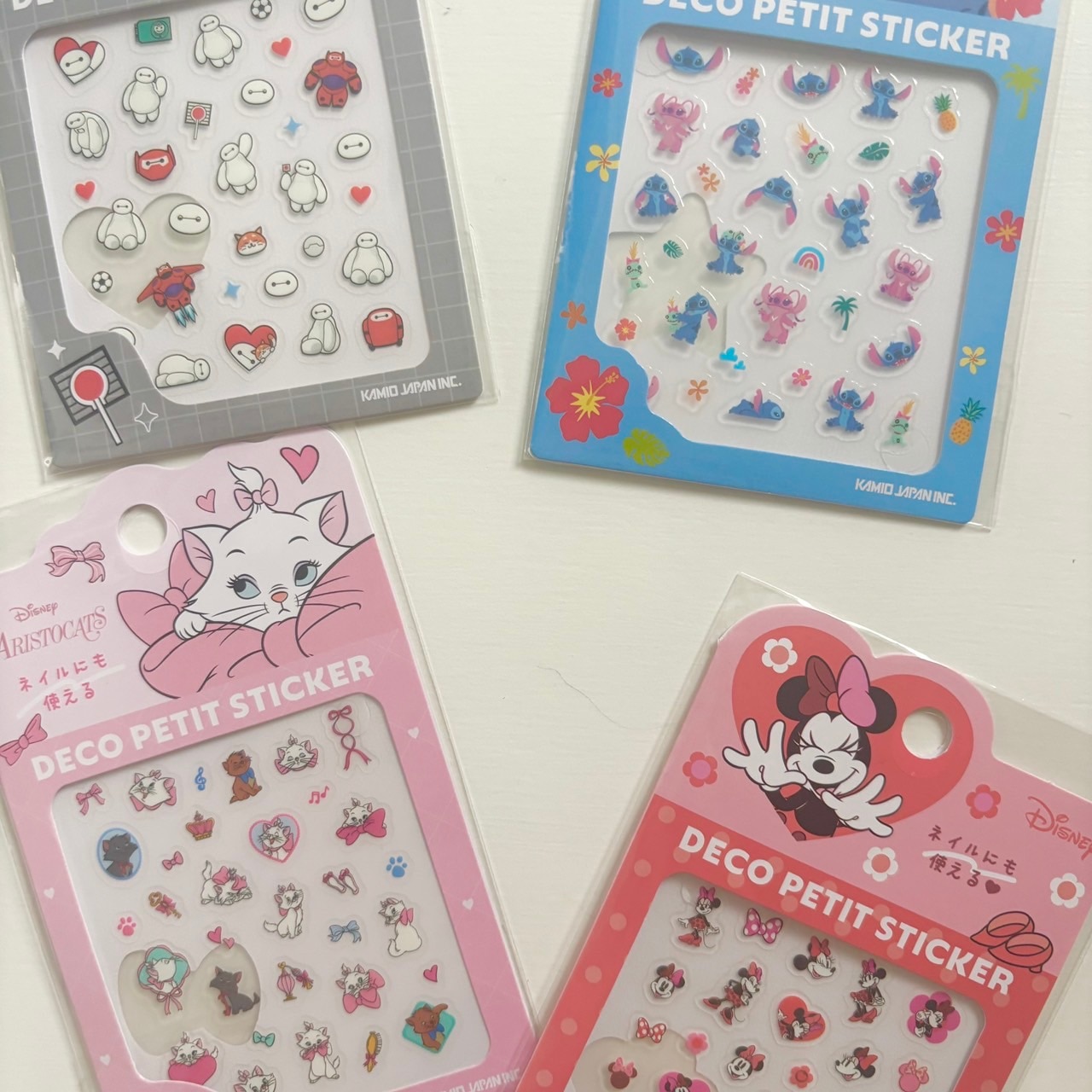 [即納]  ディズニー　デコプチステッカー　ネイルシール