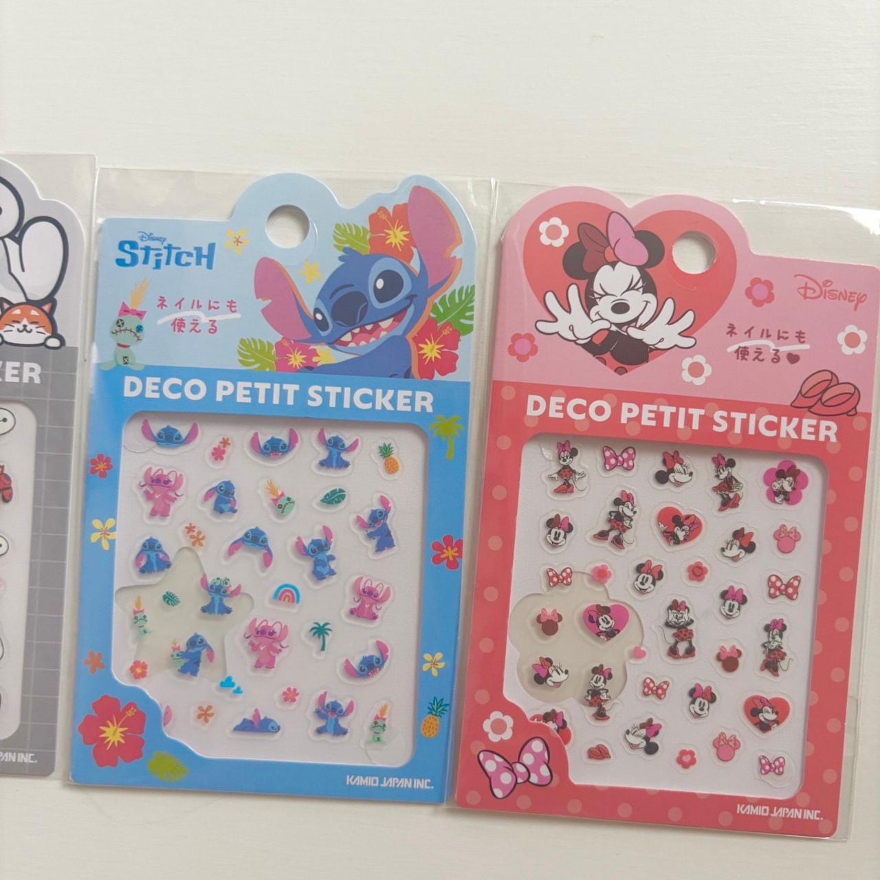 [即納]  ディズニー　デコプチステッカー　ネイルシール