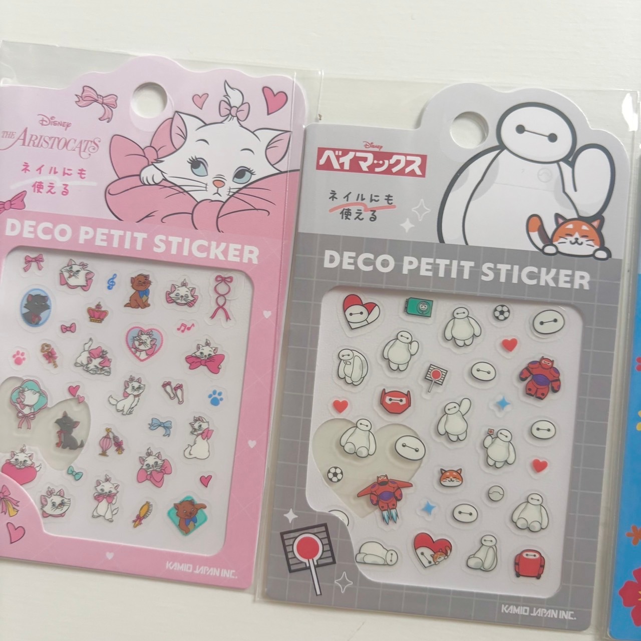 [即納]  ディズニー　デコプチステッカー　ネイルシール