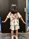 90.110.130&ladies size[即納]  Mickey&Friends総柄シャツ  (mes favoris original )
