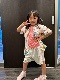 90.110.130&ladies size[即納]  Mickey&Friends総柄シャツ  (mes favoris original )