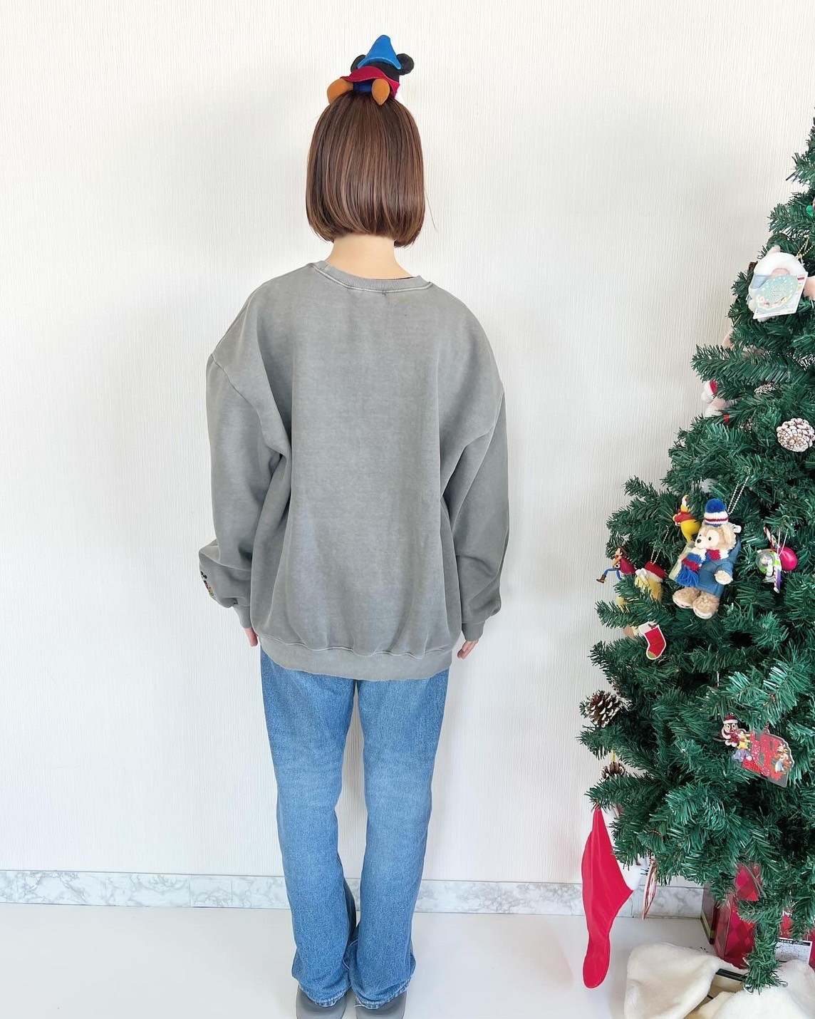 大人size[即納] WALT DISNEY 裏起毛トレーナー | all items