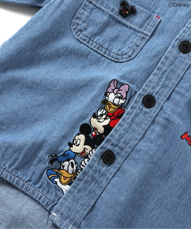 90-130size [即納]   ディズニーキャラクターシャツ   (BREEZE)