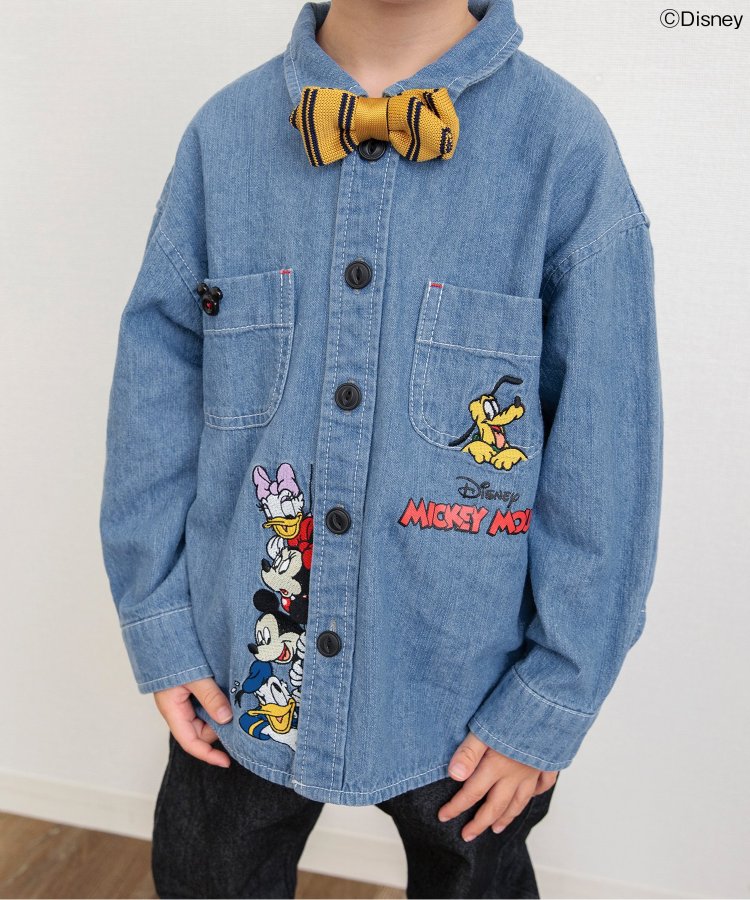 90-130size [即納]   ディズニーキャラクターシャツ   (BREEZE)