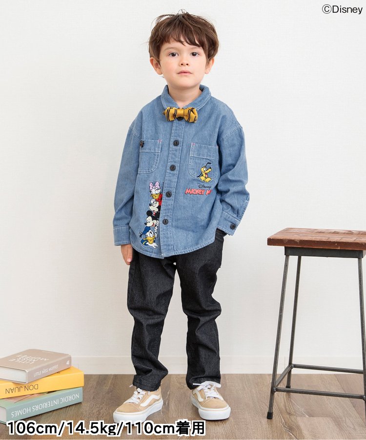 90-130size [即納]   ディズニーキャラクターシャツ   (BREEZE)