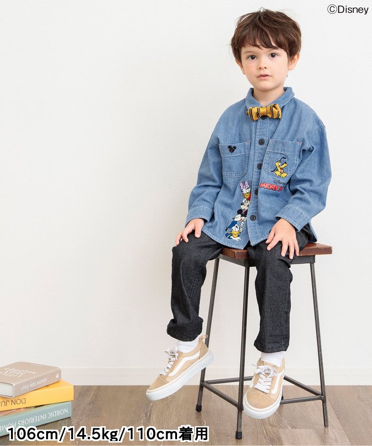 90-130size [即納]   ディズニーキャラクターシャツ   (BREEZE)