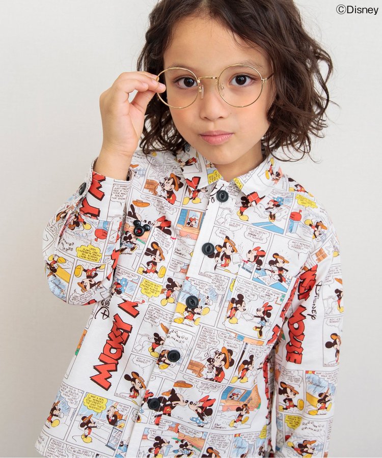 90-130size [即納]   ディズニーキャラクターシャツ   (BREEZE)