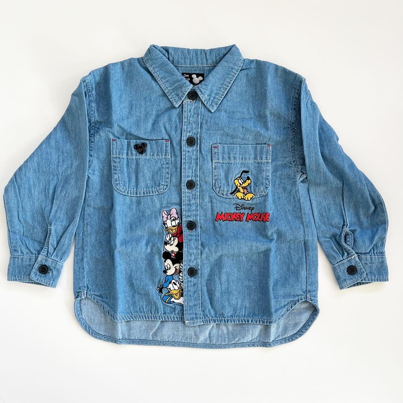 90-130size [即納]   ディズニーキャラクターシャツ   (BREEZE)