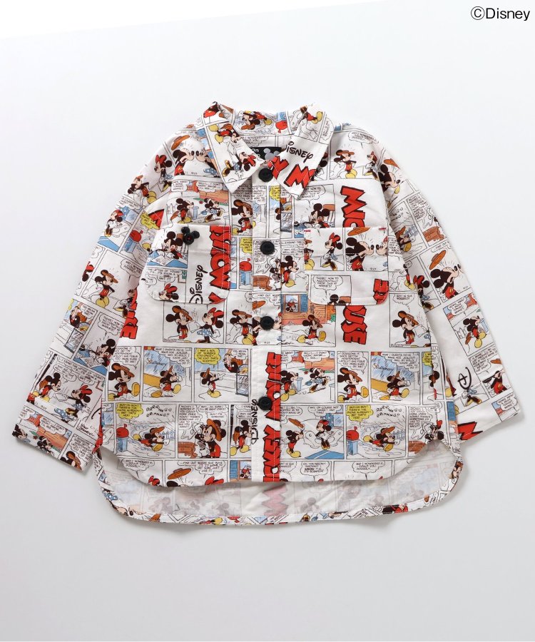90-130size [即納]   ディズニーキャラクターシャツ   (BREEZE)