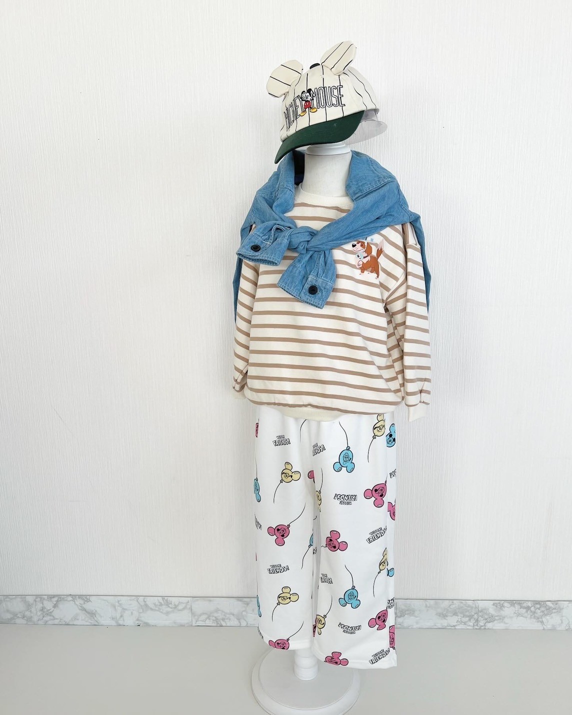 90-130size [即納]   ディズニーキャラクターシャツ   (BREEZE)